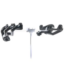 Summit Black Painted Short Headers 96-03 Dakota 5.2L, 5.9L - Click Image to Close